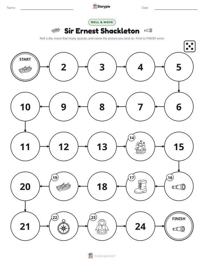 Roll & Move Game