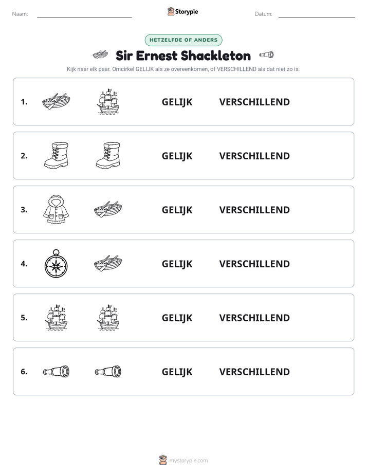 Zelfde of Verschillend