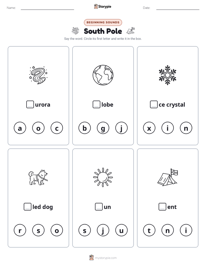 Beginning Sounds