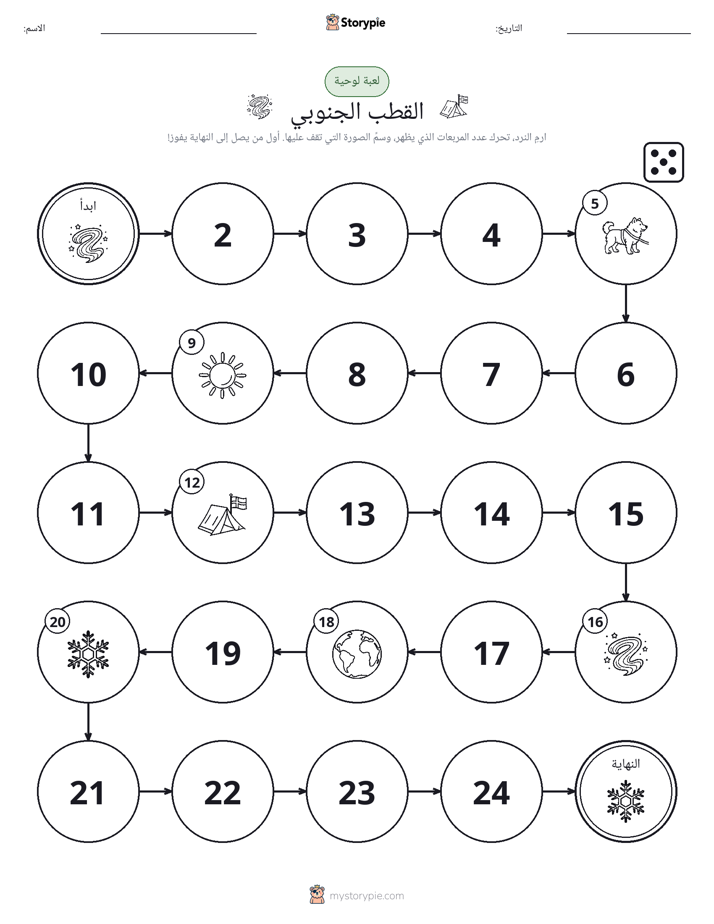 لعبة لف و تحرك