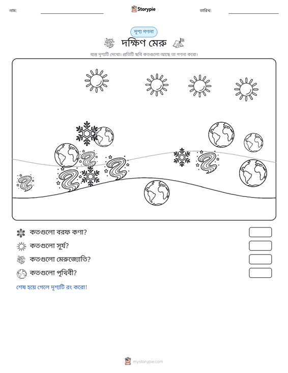 গণনা দৃশ্য