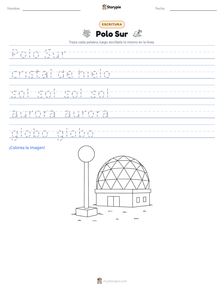 Práctica de Escritura