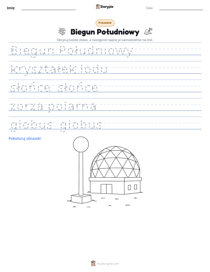 Ćwiczenie Pisania