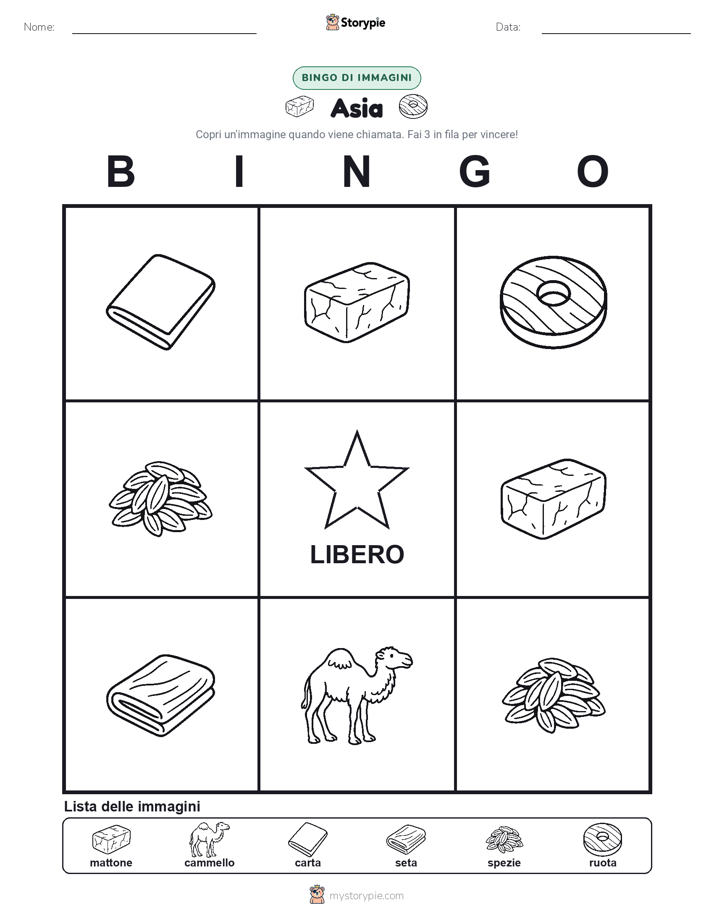 Bingo delle Immagini