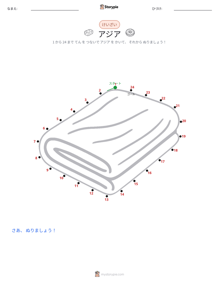点つなぎ