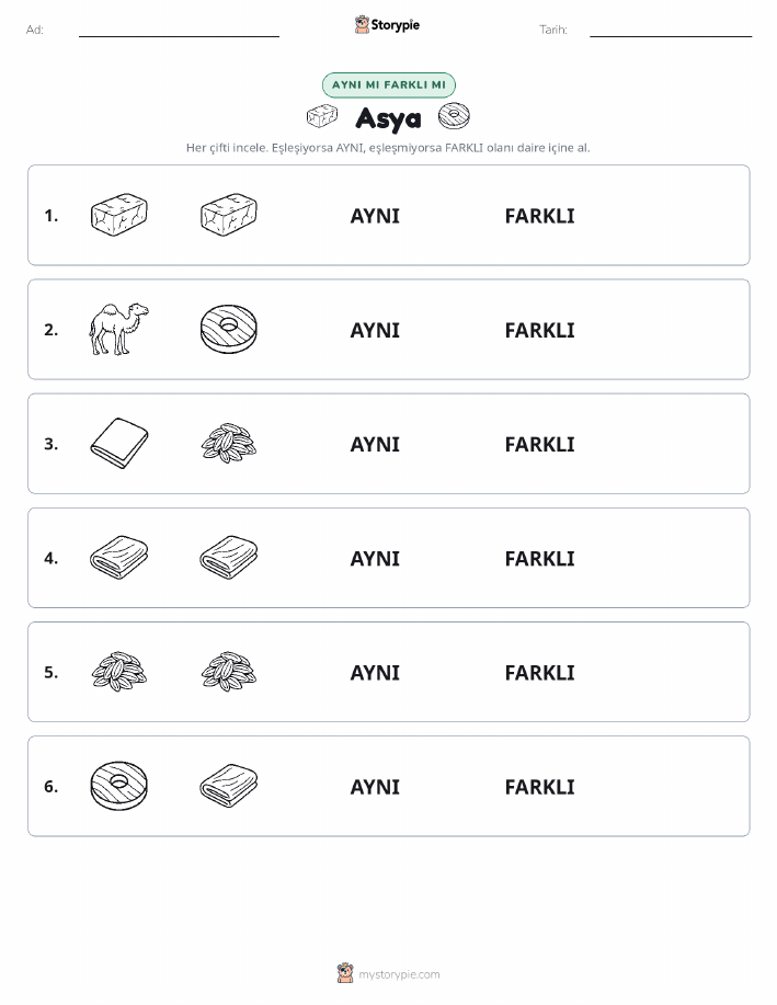 Aynı mı Farklı mı