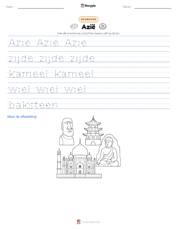 Schrijf Oefening