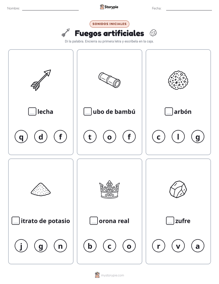 Sonidos Iniciales