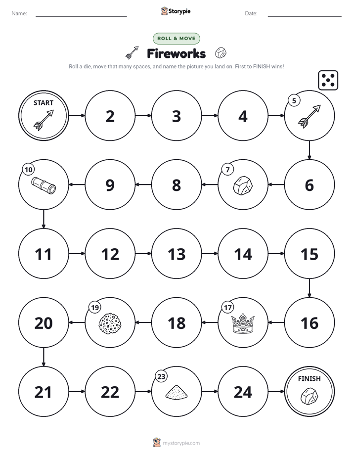 Roll & Move Game