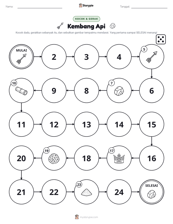 Permainan Gulung & Pindah