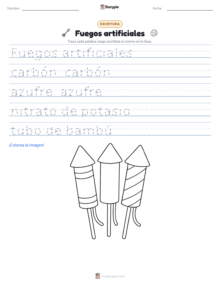 Práctica de Escritura