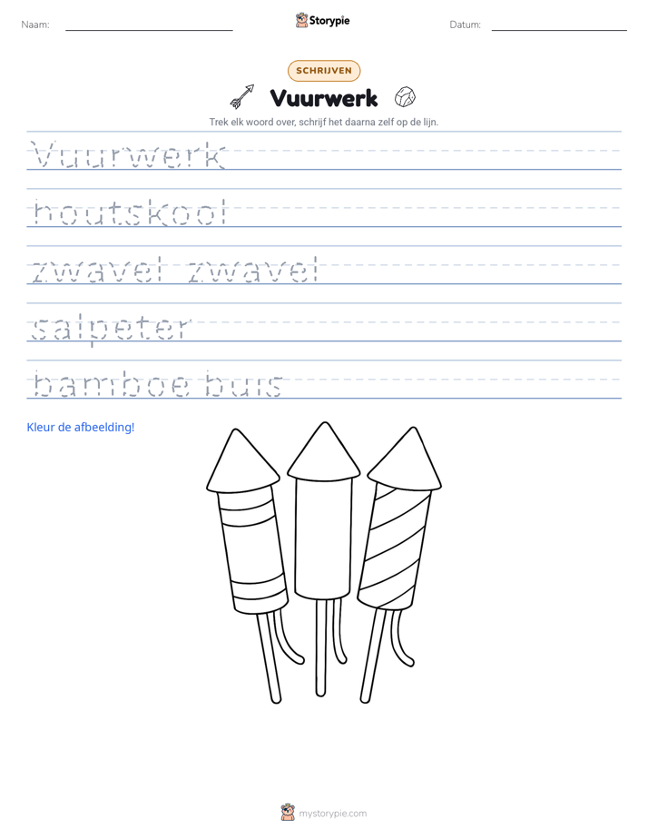 Schrijf Oefening