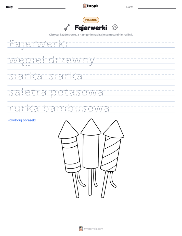 Ćwiczenie Pisania