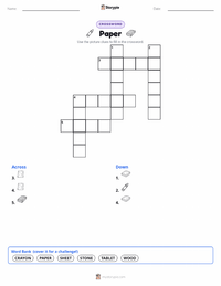 Paper printable worksheet preview