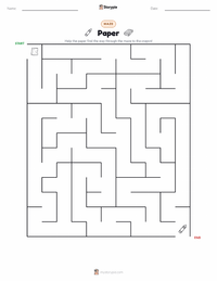 Paper printable worksheet preview