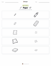 Paper printable worksheet preview