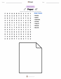 Paper printable worksheet preview