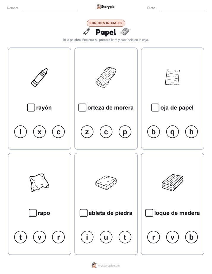Sonidos Iniciales