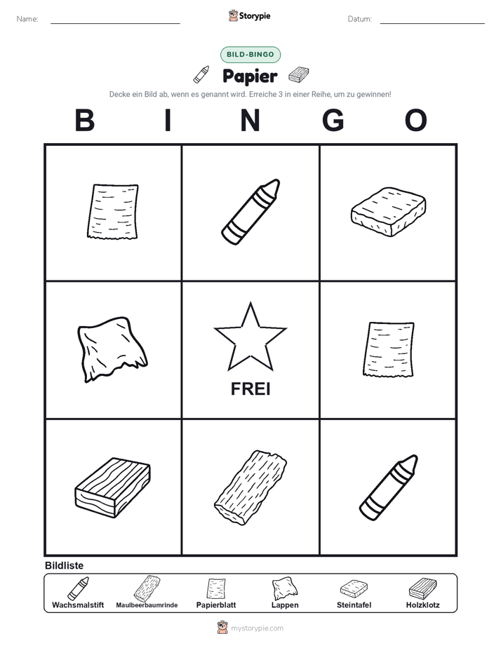 Bild-Bingo