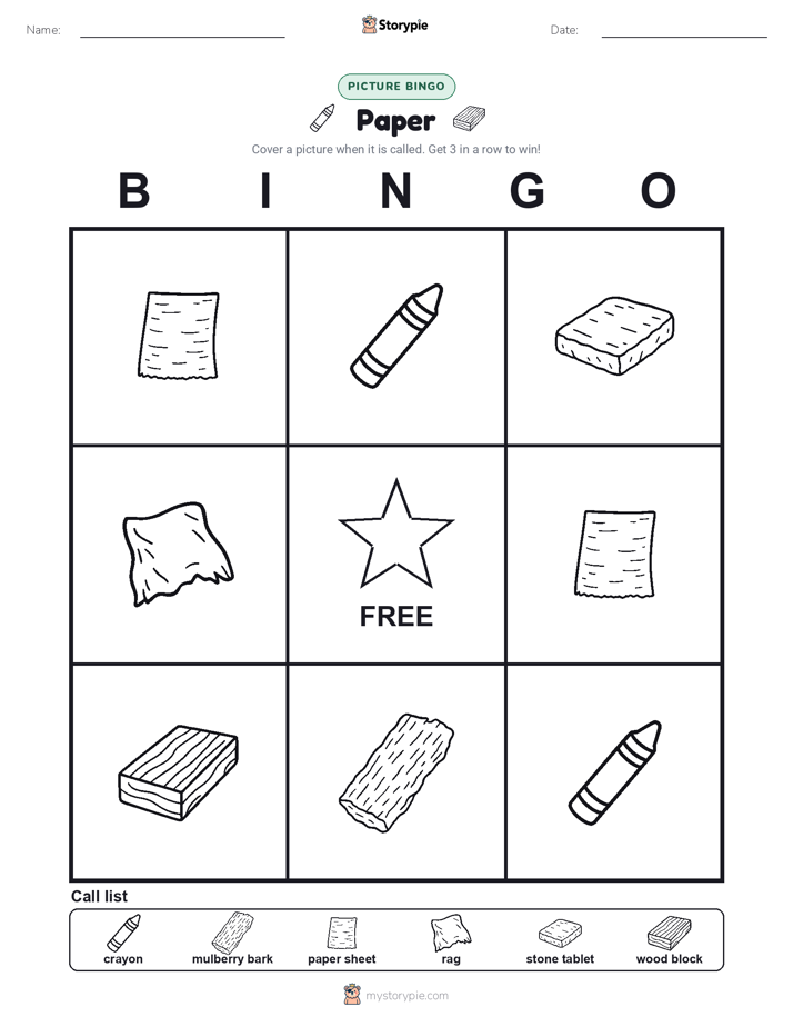 Picture Bingo