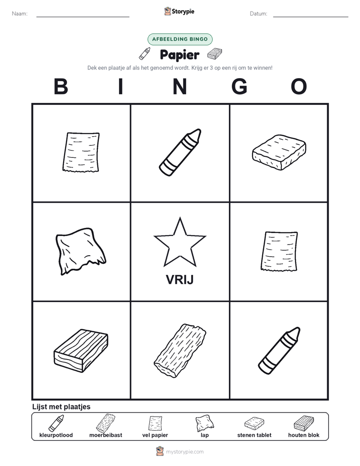 Afbeelding Bingo