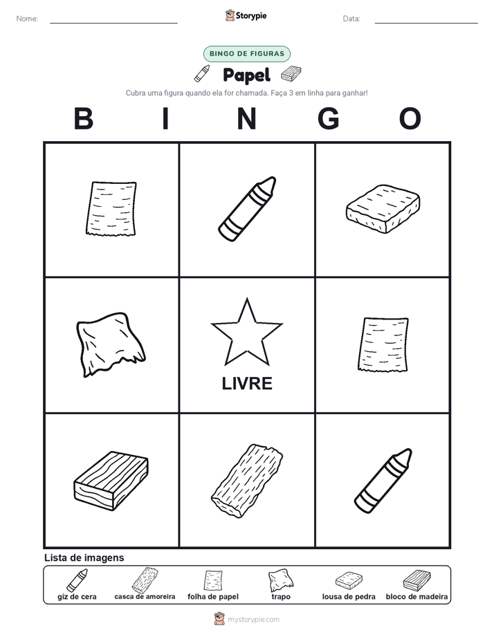 Bingo de Imagens