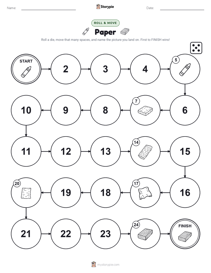 Roll & Move Game