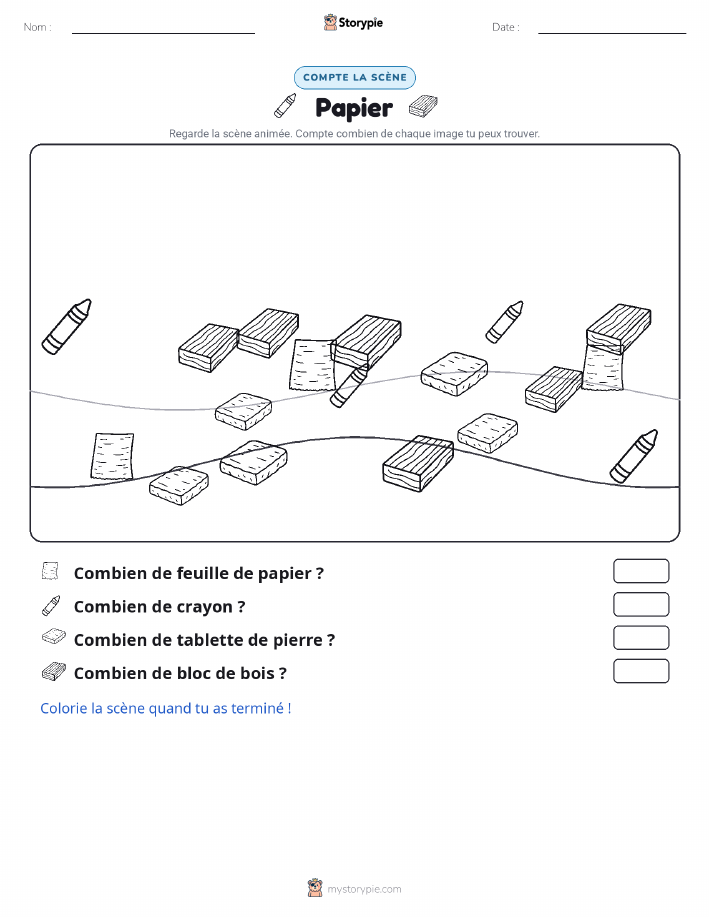 Scène de Comptage