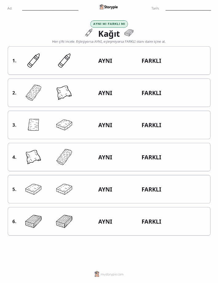 Aynı mı Farklı mı