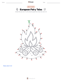 European Fairy Tales printable worksheet preview