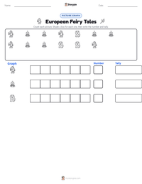 European Fairy Tales printable worksheet preview