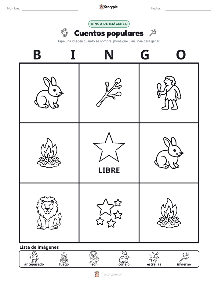 Bingo de Imágenes