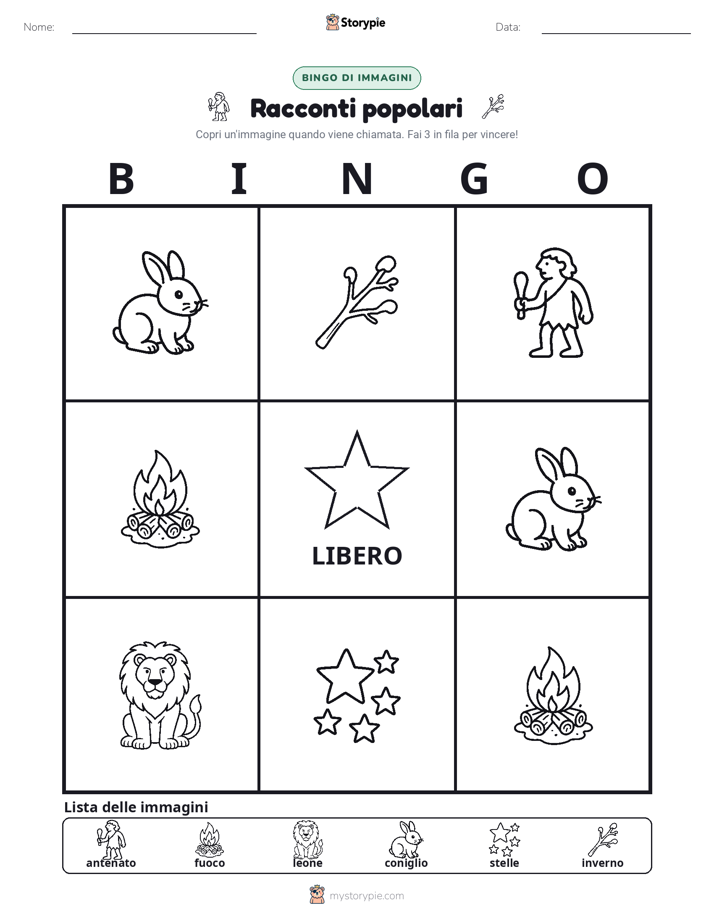 Bingo delle Immagini