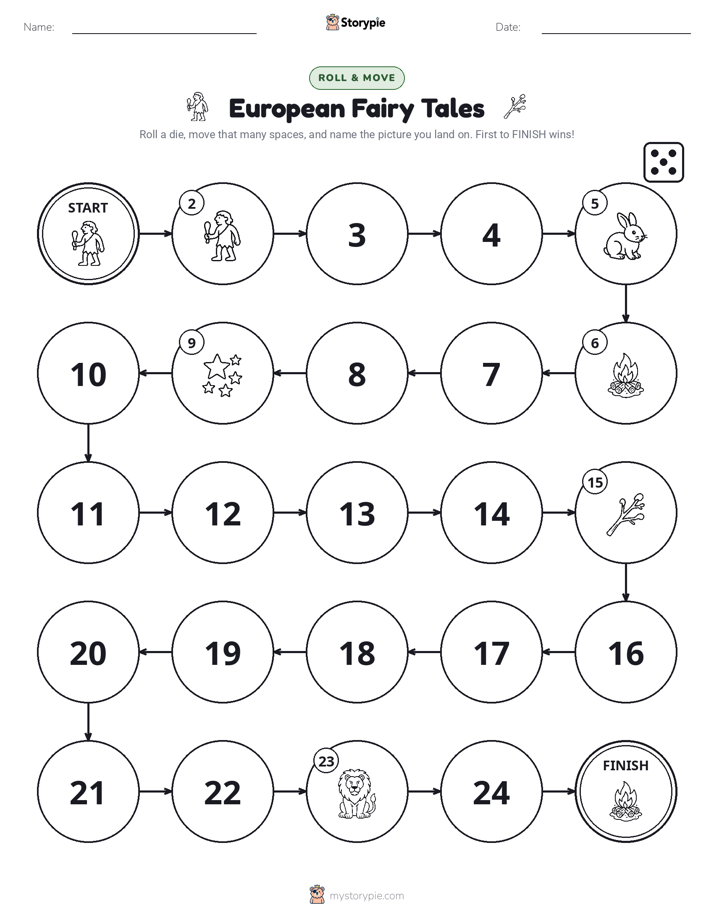 Roll & Move Game