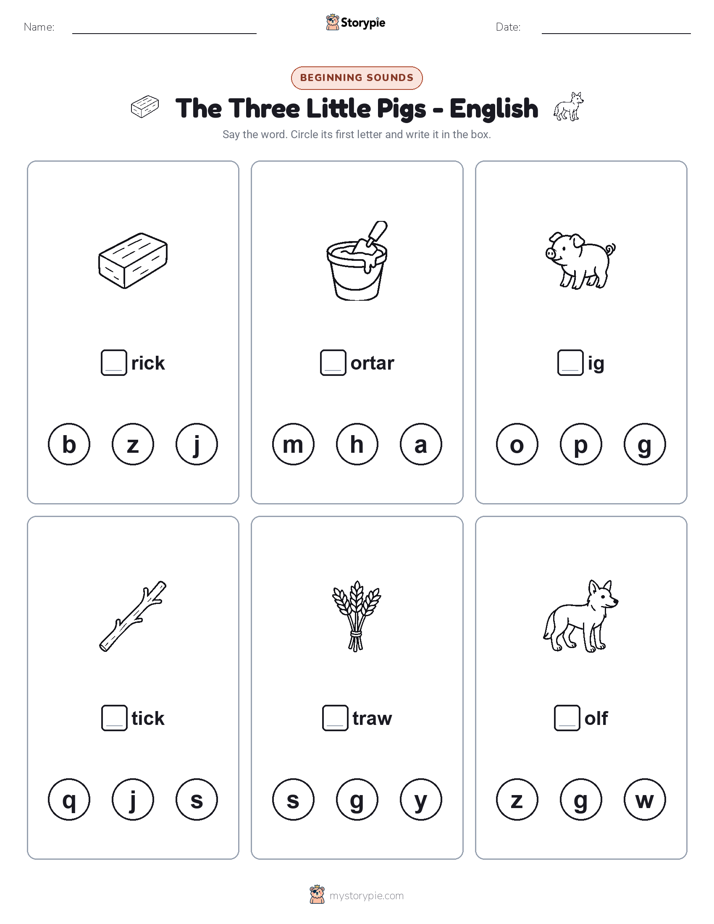 Beginning Sounds