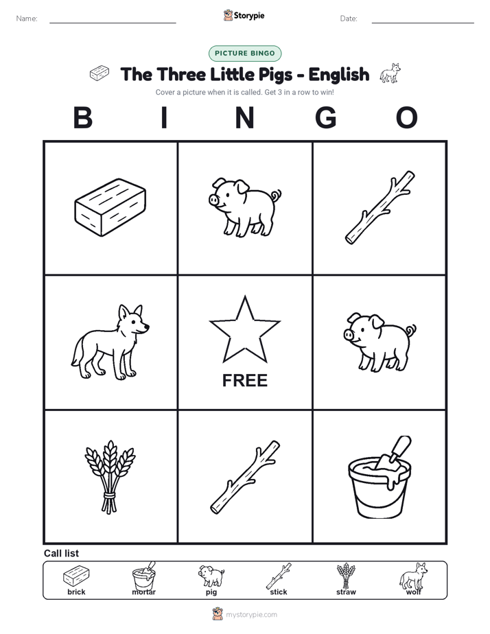Picture Bingo
