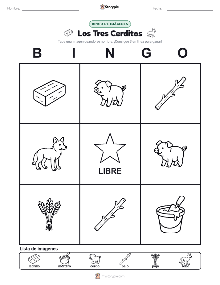 Bingo de Imágenes