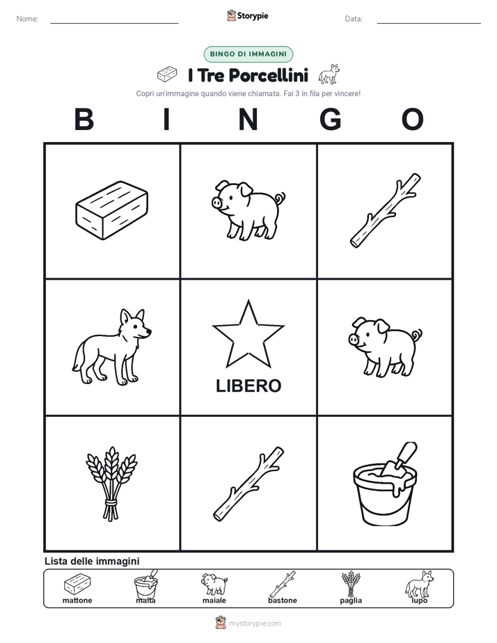 Bingo delle Immagini