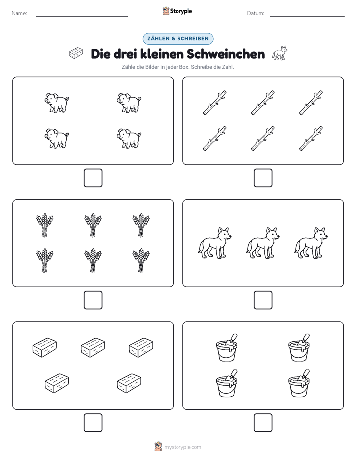 Zählen & Schreiben