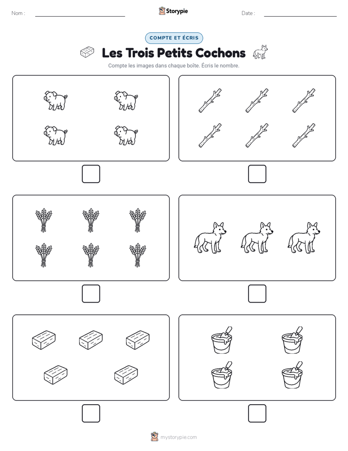 Compter & Écrire
