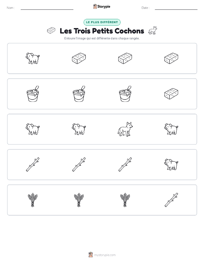 Celui qui ne correspond pas