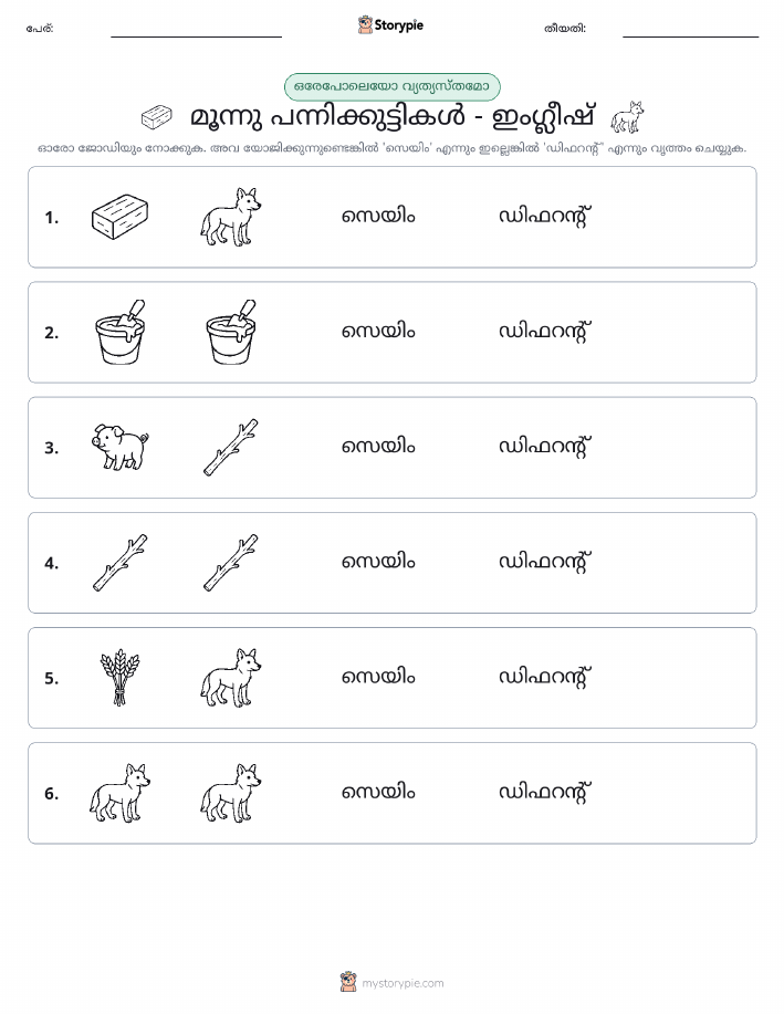 ഒന്നോ വ്യത്യാസമോ