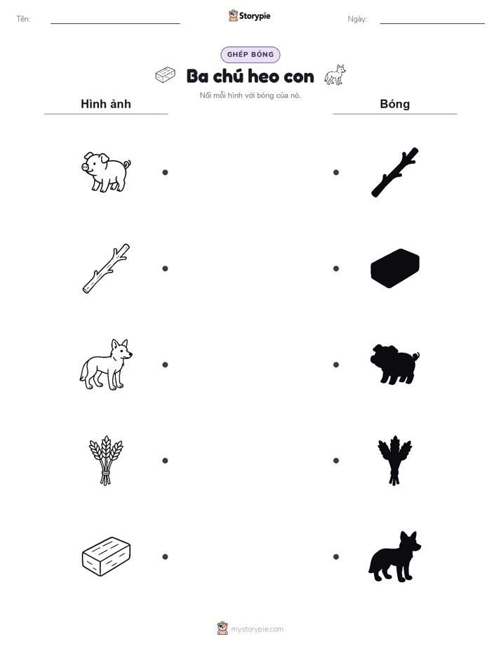 Ghép Hình Bóng