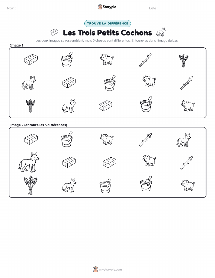 Trouvez les Différences