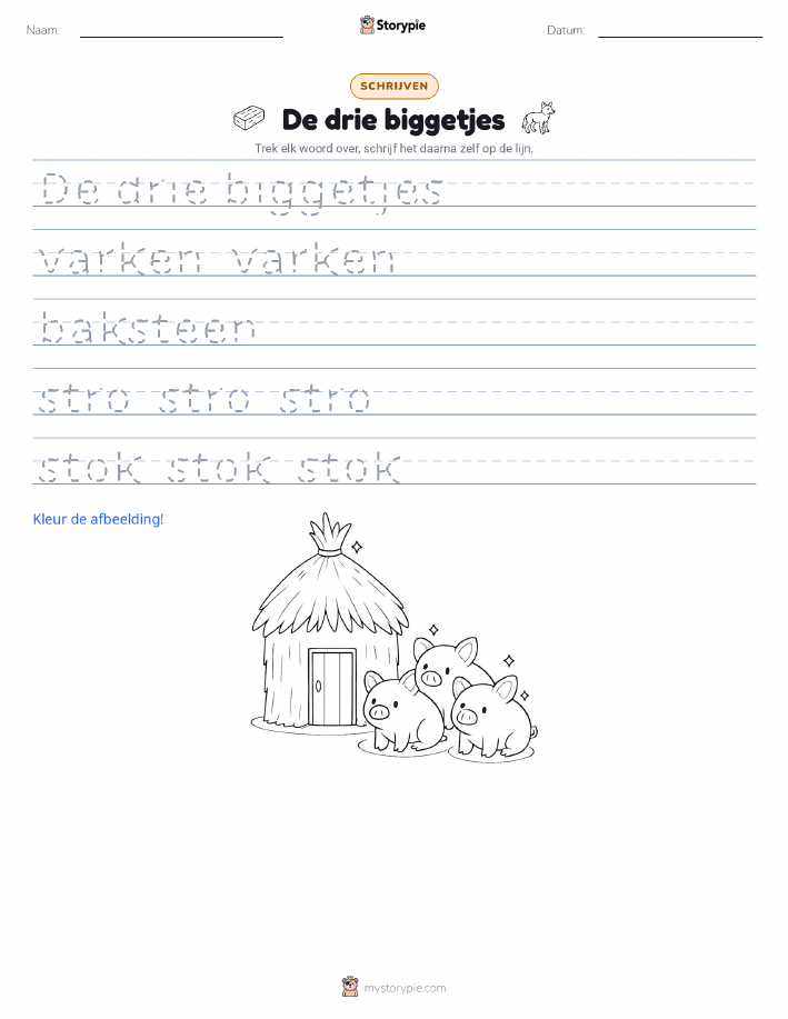 Schrijf Oefening