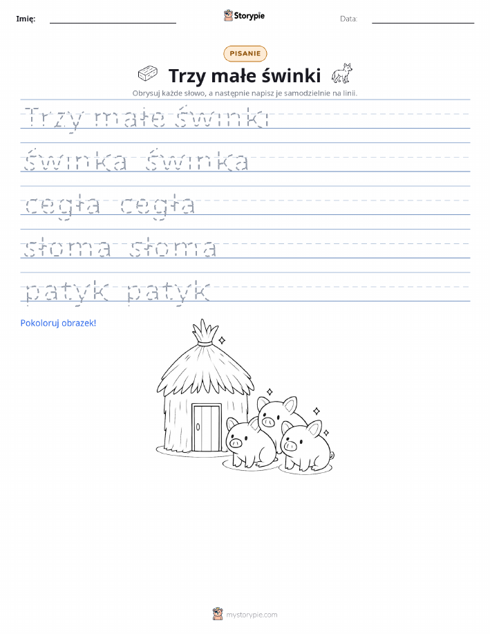 Ćwiczenie Pisania