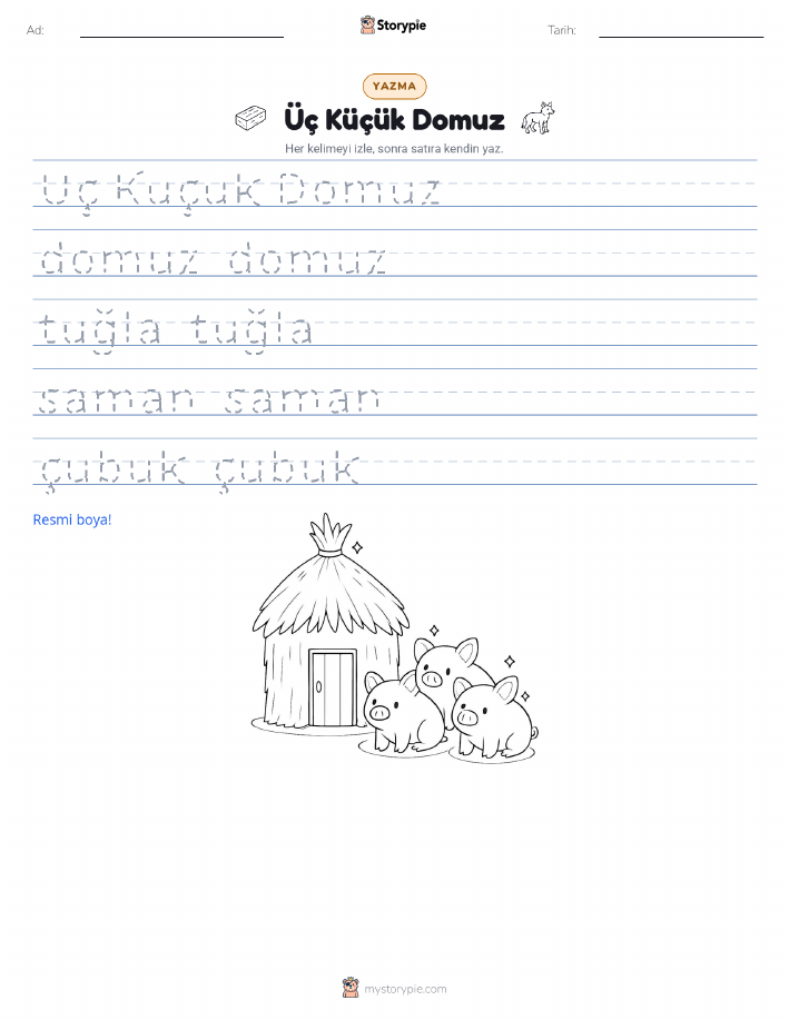 Yazma Pratiği