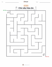 Xem trước tài liệu in sẵn Chú Sâu Ham Ăn