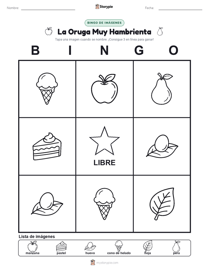 Bingo de Imágenes