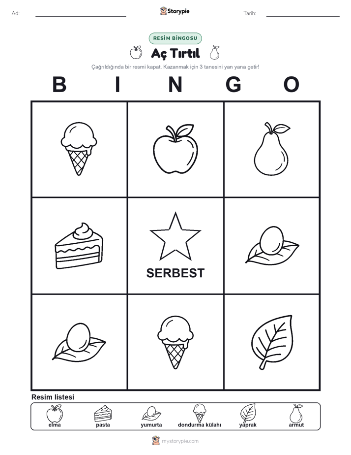 Resim Bingo